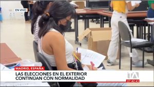 Gabriela Ortega promueve la democracia desde Madrid en las elecciones&hellip;
