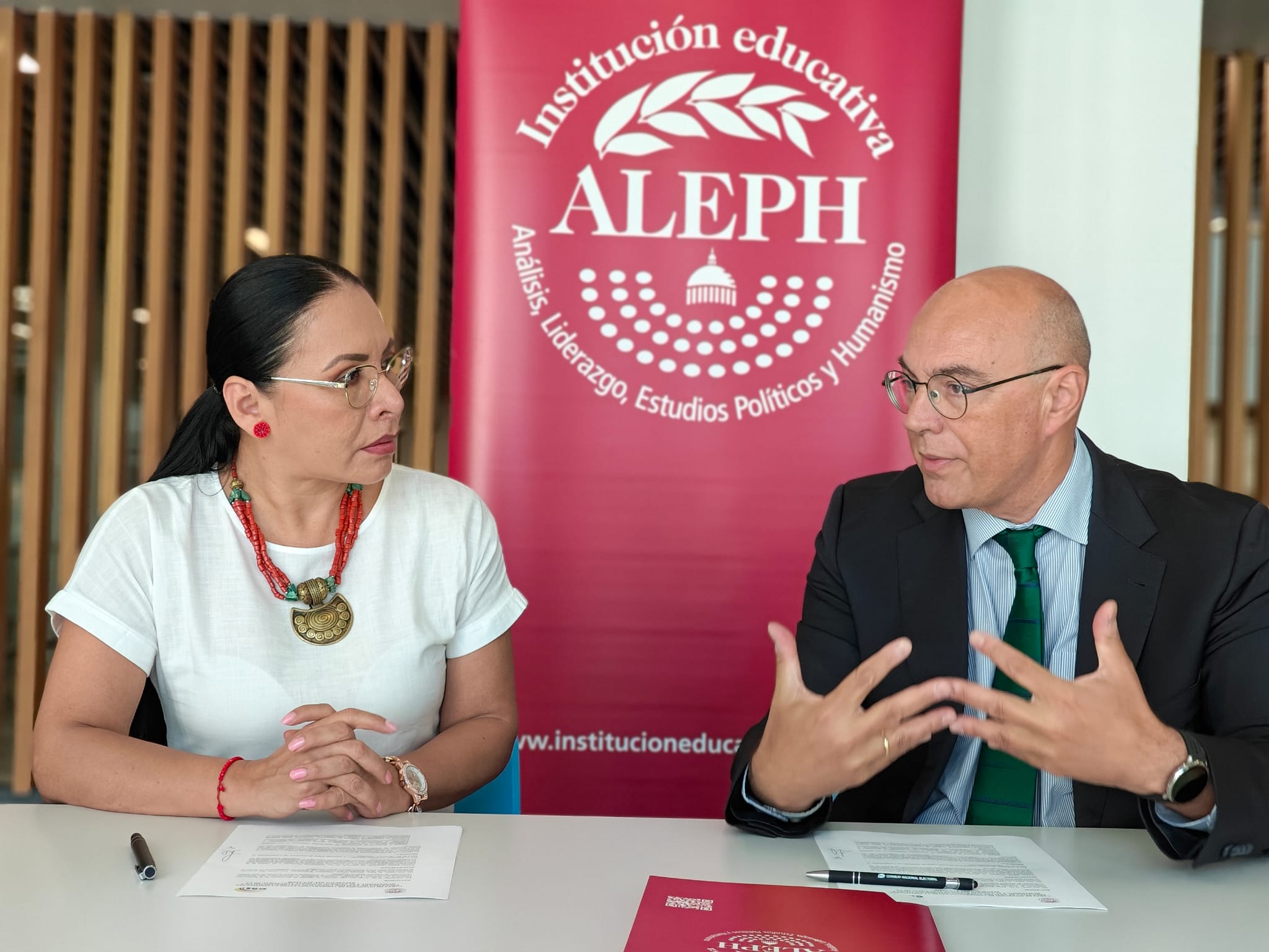La Institución Educativa ALEPH y el Consejo Nacional Electoral de&hellip;
